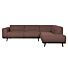STATEMENT HOEKBANK RECHTS BOUCLE COFFEE