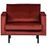 Rodeo fauteuil velvet chestnut