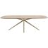  Eettafel Tabiro Deens Ovaal 240x100 Mystic Brown