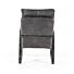 Fauteuil Lex - antraciet vintage leer