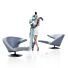 Fauteuil Parabolica