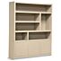 Boekenkast Diamond Taupe Breed 180cm Eiken