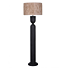 Vloerlamp 135 cm Natural Lite Black