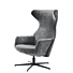 Relaxfauteuil Isanta grijs 