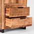 LABEL51 Boekkast Glasgow - Rough - Mangohout - Boekkast