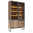Buffet Trapani 120 Cm - 2-Glasdeuren + 1-Deur + 2-Laden (+ LED)