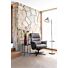 Lotis, Relaxfauteuil (Incl. Poef) - Stof Pala - Lichtgrijs