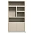  Boekenkast Set Diamond Taupe 5 Vaks 120cm