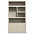 Boekenkast Set Diamond Taupe Links 120cm Eiken