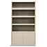 Boekenkast Diamond Taupe 120cm 4 Vaks