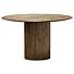 Eetkamertafel Rocco Mango Brown Ø130cm 