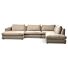 U-Hoekbank Marlyn Beige 