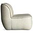 Draaifauteuil Storm Crème Bouclé 