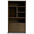Diamond Boekenkast 120cm 5 Vaks Links Bruin Eiken