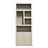  Boekenkasten Set Diamond Taupe Links Eiken