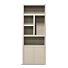  Boekenkasten Set Diamond Taupe Links Eiken