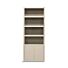  Boekenkasten Set Diamond Taupe Links Eiken