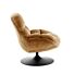 Draaifauteuil Luna caramel