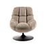 Draaifauteuil Luna taupe