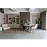 Boekenkast Diamond Taupe Breed 180cm Eiken