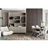 Boekenkast Diamond Taupe Breed 180cm Eiken