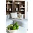 Boekenkast Diamond September 120cm 5 Vaks Links Eiken