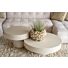 Salontafel Pando Taupe Ø85cm
