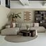 Hoekbank Emma Beige