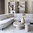 Boekenkast Eco Line 5 Vaks Rechts Taupe
