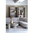 Boekenkast Eco Line 5 Vaks Links Taupe