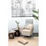 Relaxfauteuil Malmedy Met Beige Poot