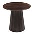 Bijzettafel Salvatora ø50 Mangohout Walnut