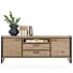  Metalo, Dressoir 180 Cm - 2-Deuren + 2-Laden + 1-Niche (+ LED)