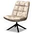  Draaifauteuil Spider Vintage Velours Taupe 