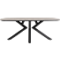 Eetkamertafel Masura Ovaal 150x105 Cm Roest