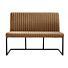 Eetbank 130cm Pareda cognac