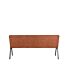 LABEL51 Eetkamerbank Matz - Cognac - Microfiber - 175 cm