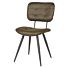LABEL51 Eetkamerstoel Gus - Army green - Microfiber