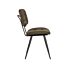 LABEL51 Eetkamerstoel Gus - Army green - Microfiber