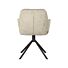 LABEL51 Eetkamerstoel Joy Beige Fluweel