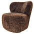  Fauteuil Charles Taupe 