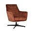 LABEL51 Fauteuil Toby - Rust - Velours