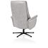 Lotis, Relaxfauteuil (Incl. Poef) - Stof Pala - Lichtgrijs