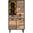 Avalon, Bergkast 96 Cm - 3-Deuren + 1-Lade + 1-Glasdeur (+ LED) - Driftwood