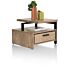 Pavarotti, Bijzettafel 60 X 60 Cm + 1-Lade T&T + 1-Niche