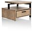 Pavarotti, Bijzettafel 60 X 60 Cm + 1-Lade T&T + 1-Niche