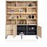 Castello, Buffet 181 Cm - 2-Deuren + 2-Laden + 9-Niches (+ LED)