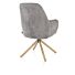 Armstoel Melle Eiken Charcoal
