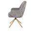 Armstoel Melle Eiken Charcoal
