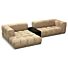 Hoekbank Oriane Links Beige 